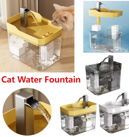 🐾 ペット用自動給水器 – ワンちゃんもネコちゃんも大満足！🐶🐱 静音設計＆大容量で、いつでもおいしいお水を♪