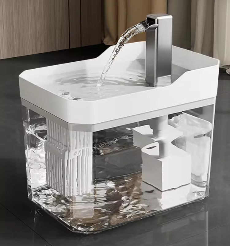 🐾 ペット用自動給水器 – ワンちゃんもネコちゃんも大満足！🐶🐱 静音設計＆大容量で、いつでもおいしいお水を♪
